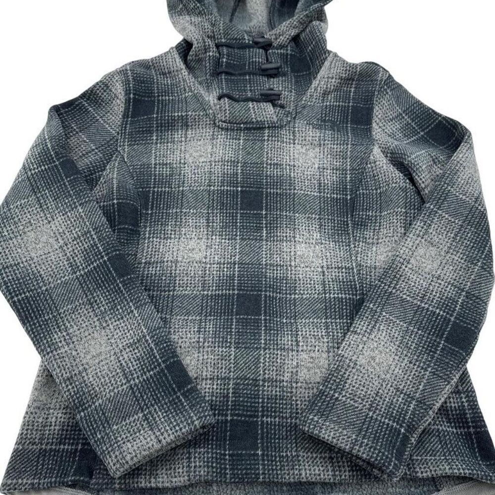 The-north-face Women's Grey and Blue Hoodie